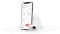 Na slici se vide ViCare Smart Home komponente: aplikacija ViCare za pametan telefon, ViCare termostatski ventil za radijator i Vitoconnect.
